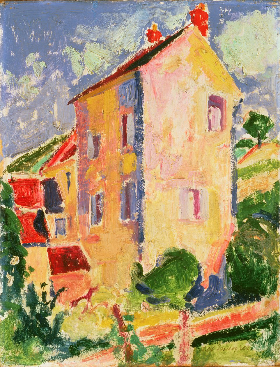 Küçük ev by Alfred Henry Maurer