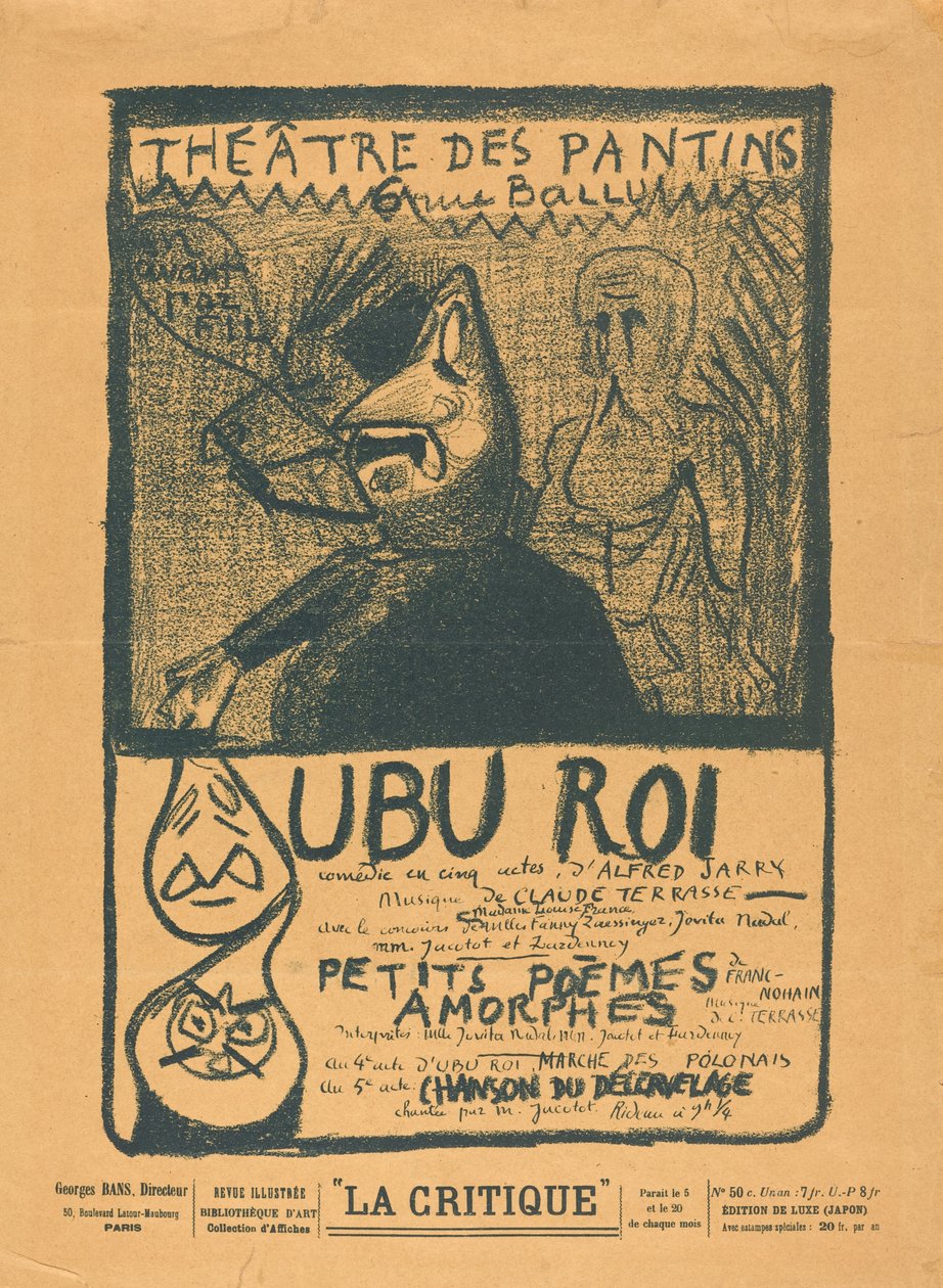 Ubu Kral; Amorf Küçük Şiirler by Alfred Jarry