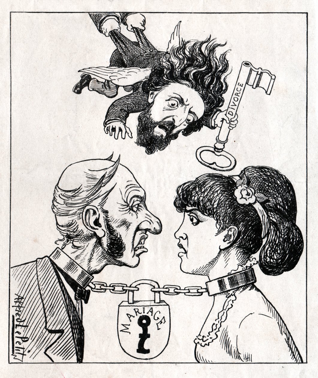 Alfred Naquet. by Alfred Le Petit
