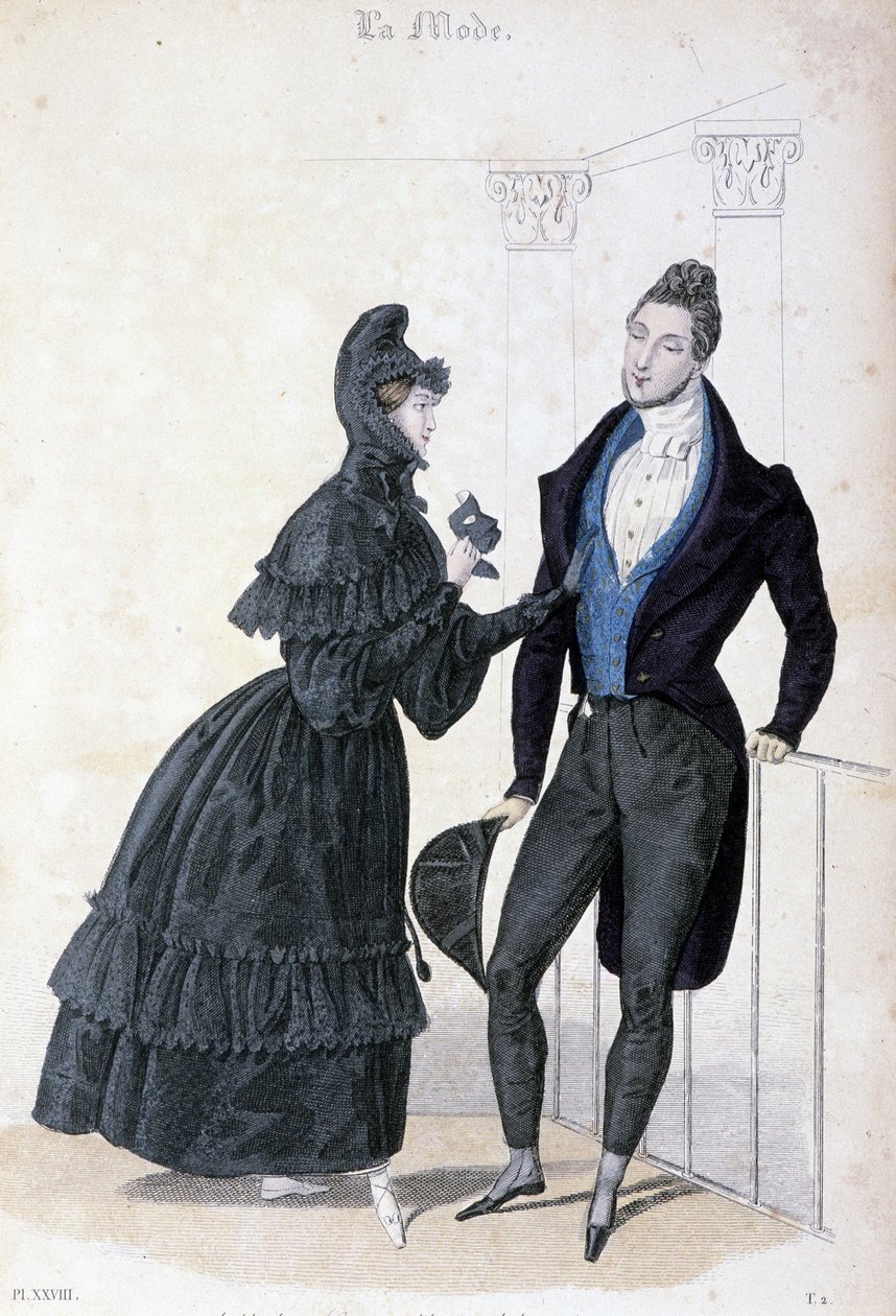 Erkek ve kadınsı moda by Alfred Leon Lemercier