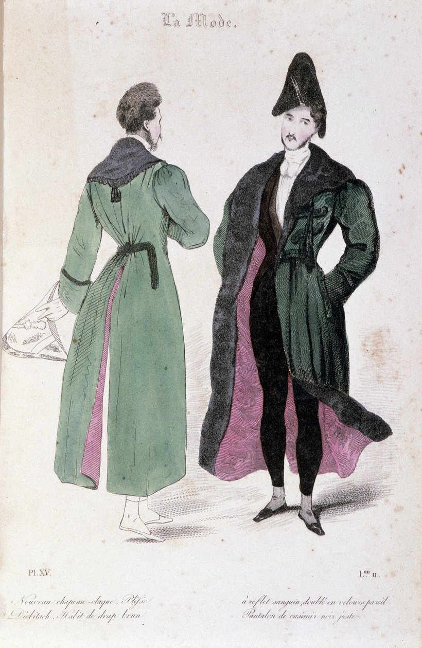 Erkek modası by Alfred Leon Lemercier