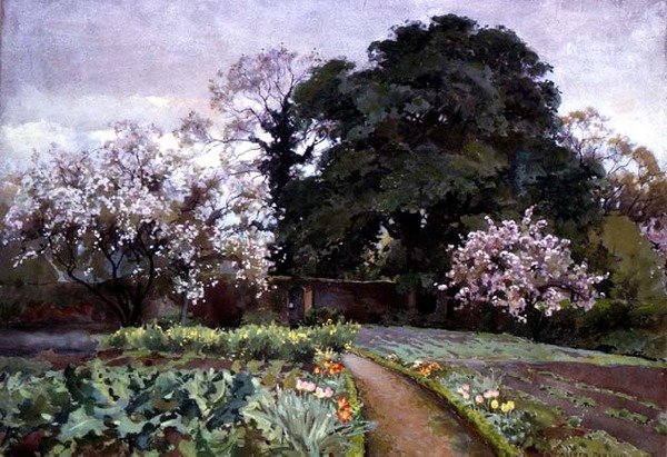 Bir Mutfak Bahçesi, Frome, Somerset by Alfred Parsons