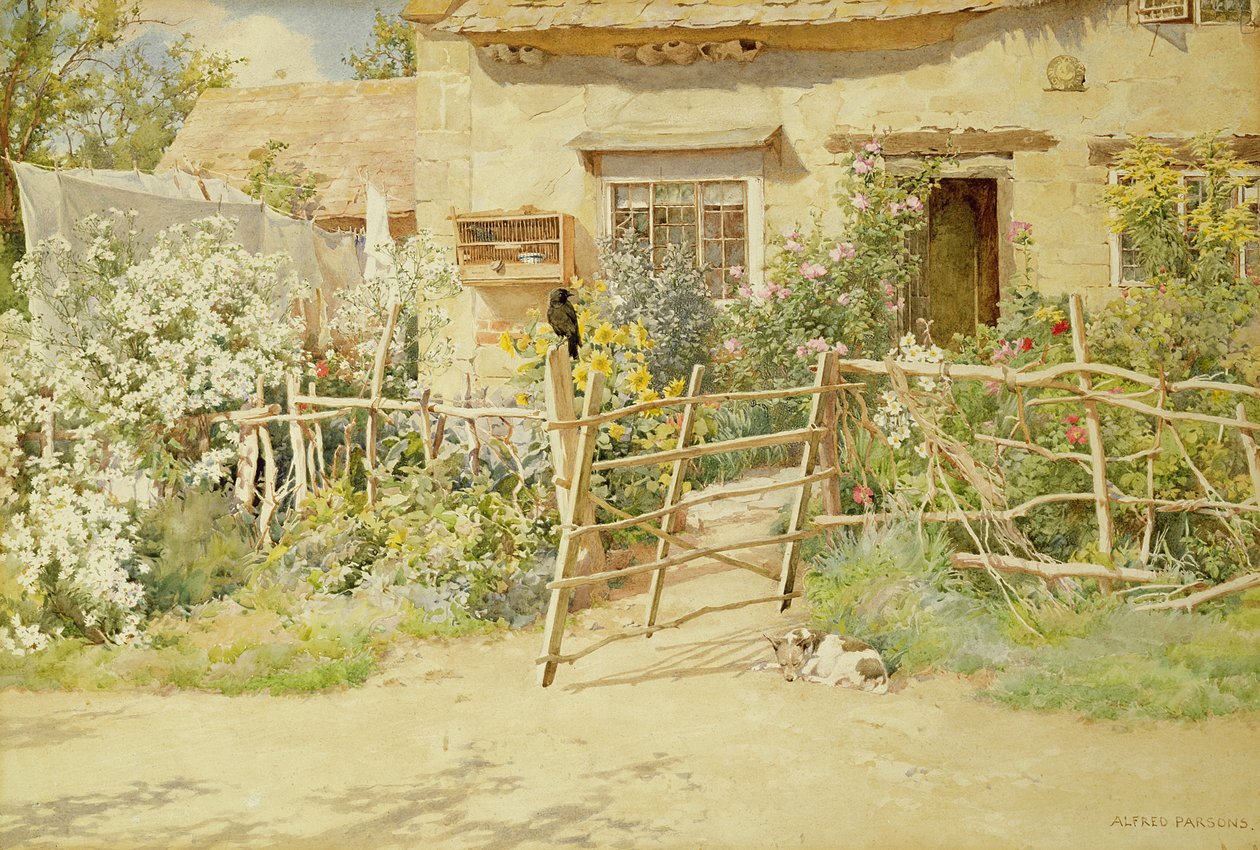 sıcak öğleden sonra by Alfred Parsons