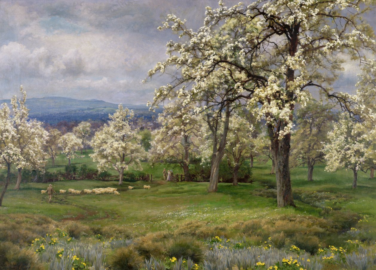 Armut Bahçesi, c.1903 by Alfred Parsons
