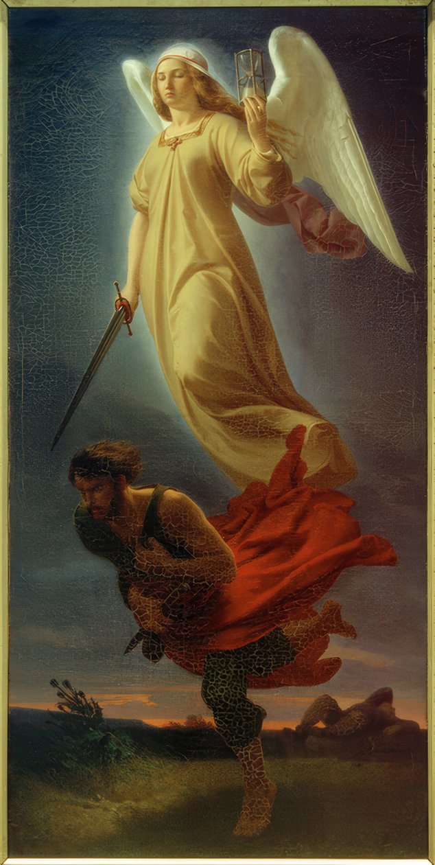 A.Rethel, Nemesis (Suç ve Adalet) by Alfred Rethel