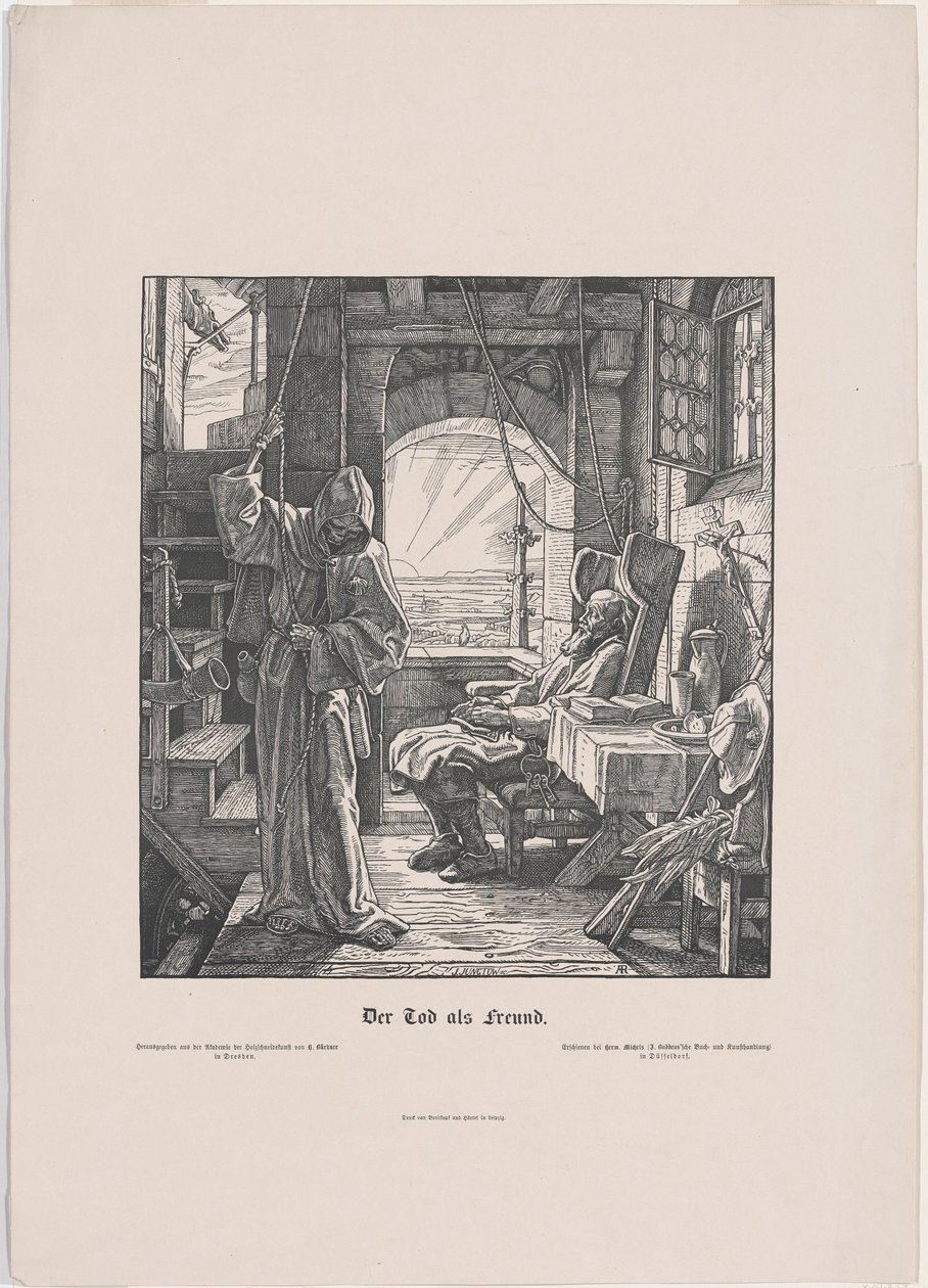 boğucu ölüm by Alfred Rethel