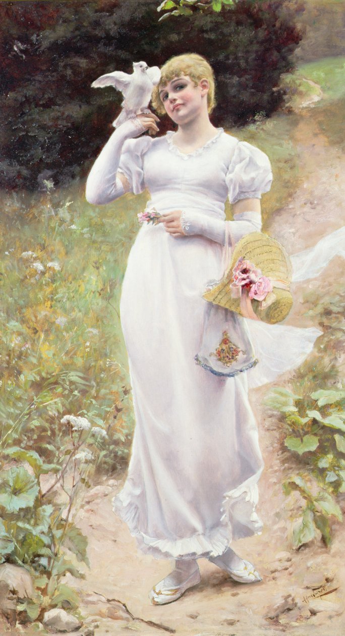 Masumiyet (panel) by Alfred Seifert