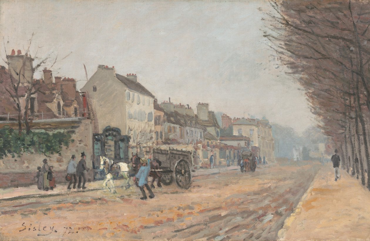 Heloise Bulvarı, Argenteuil by Alfred Sisley