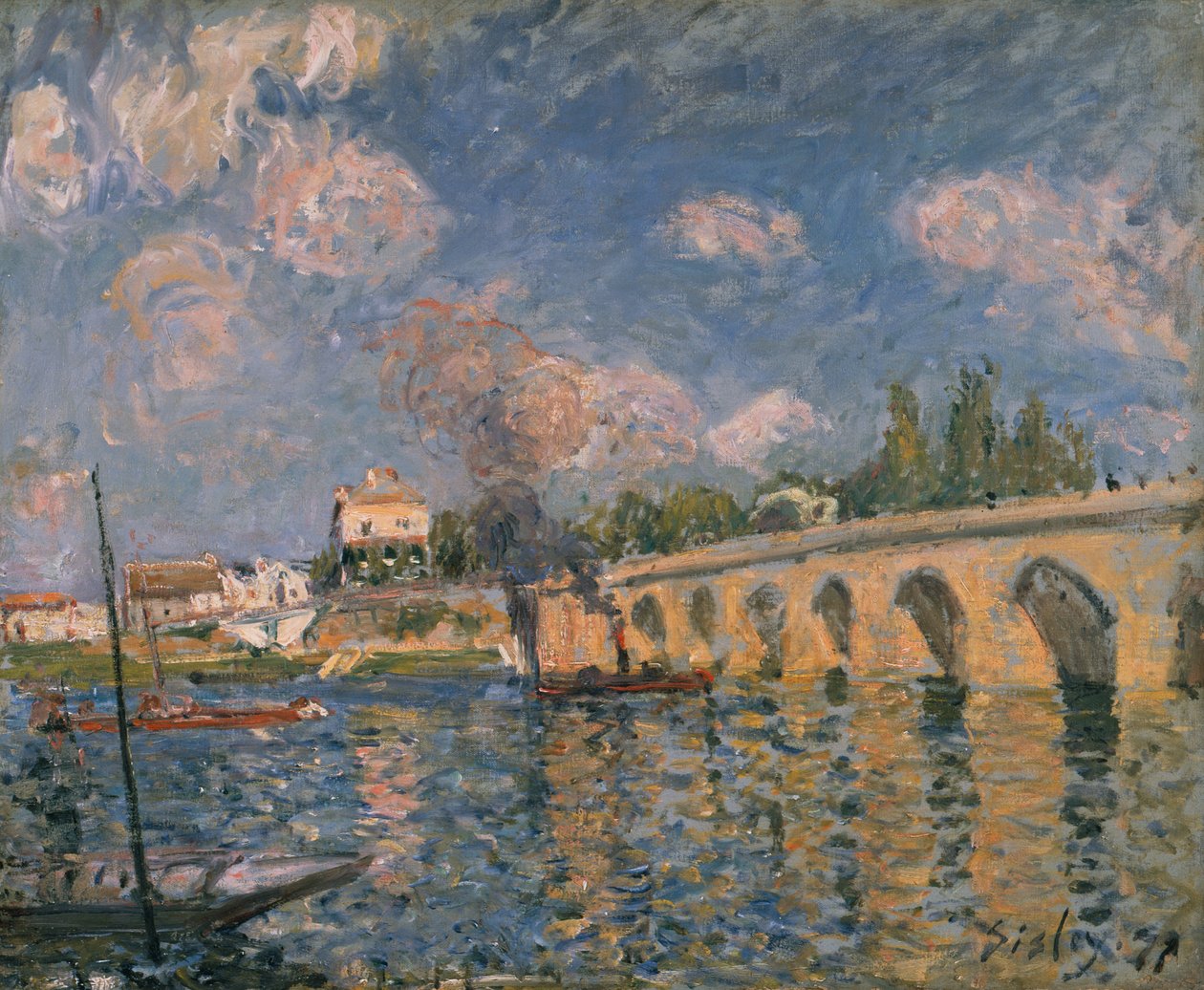 Sevr Köprüsü by Alfred Sisley