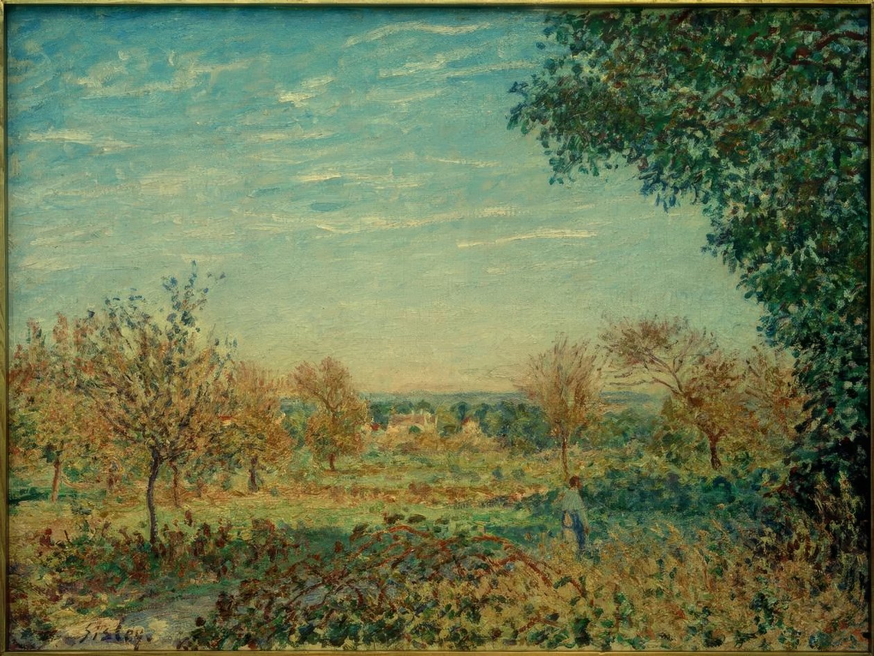 eylül sabahı by Alfred Sisley