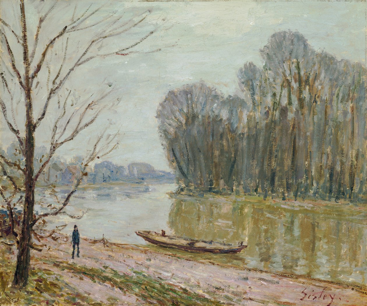 Loire, 1896. by Alfred Sisley