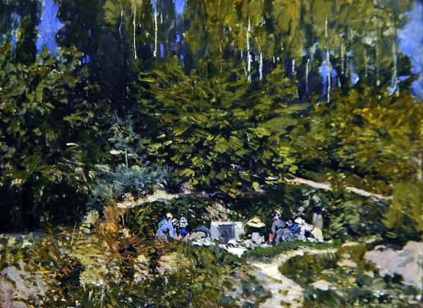 Kadın Aklama by Alfred Sisley