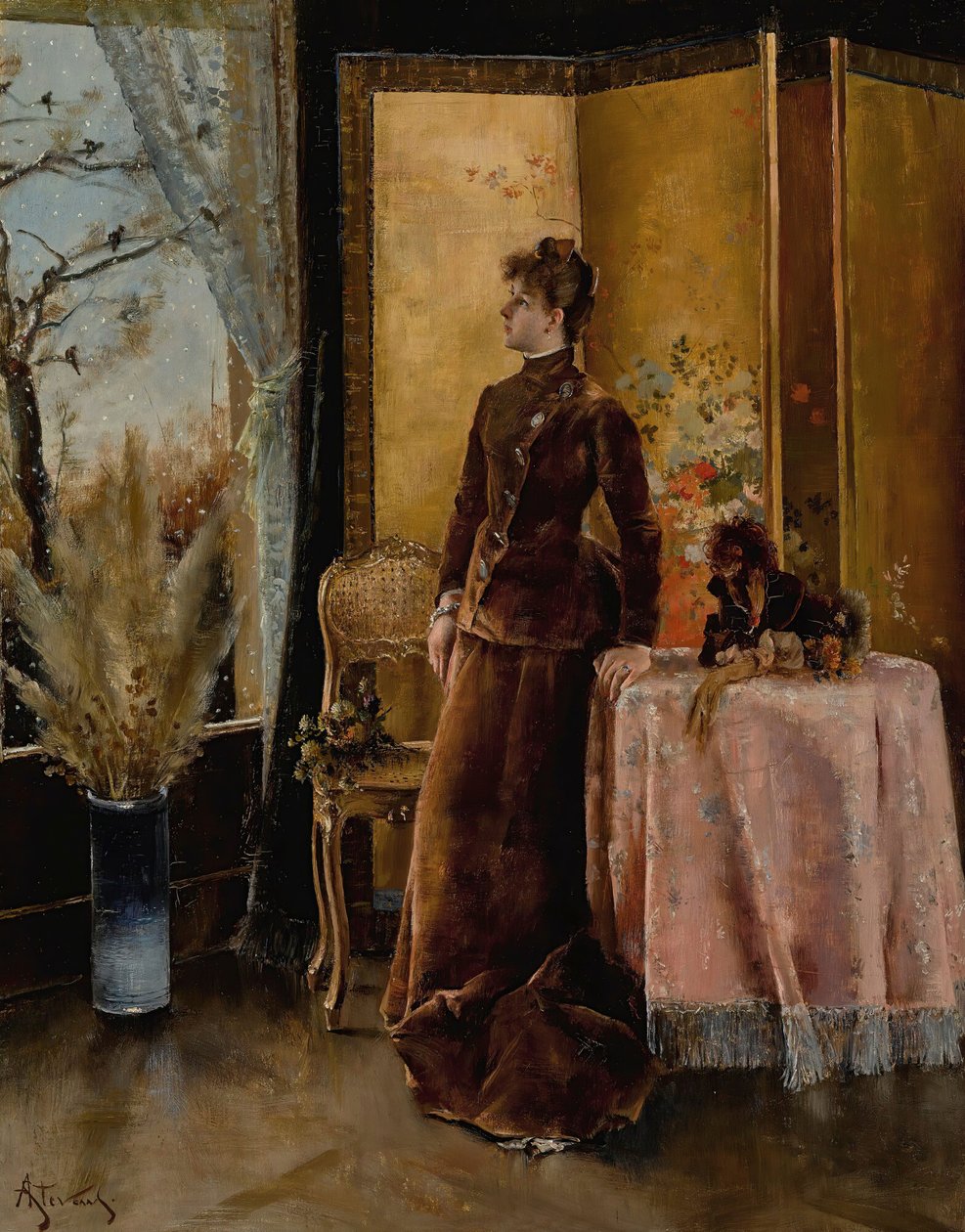Kar. by Alfred Emile Stevens