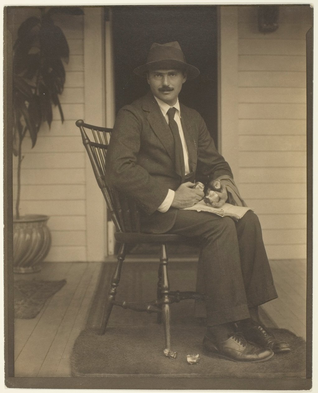 Waldo Frank by Alfred Stieglitz