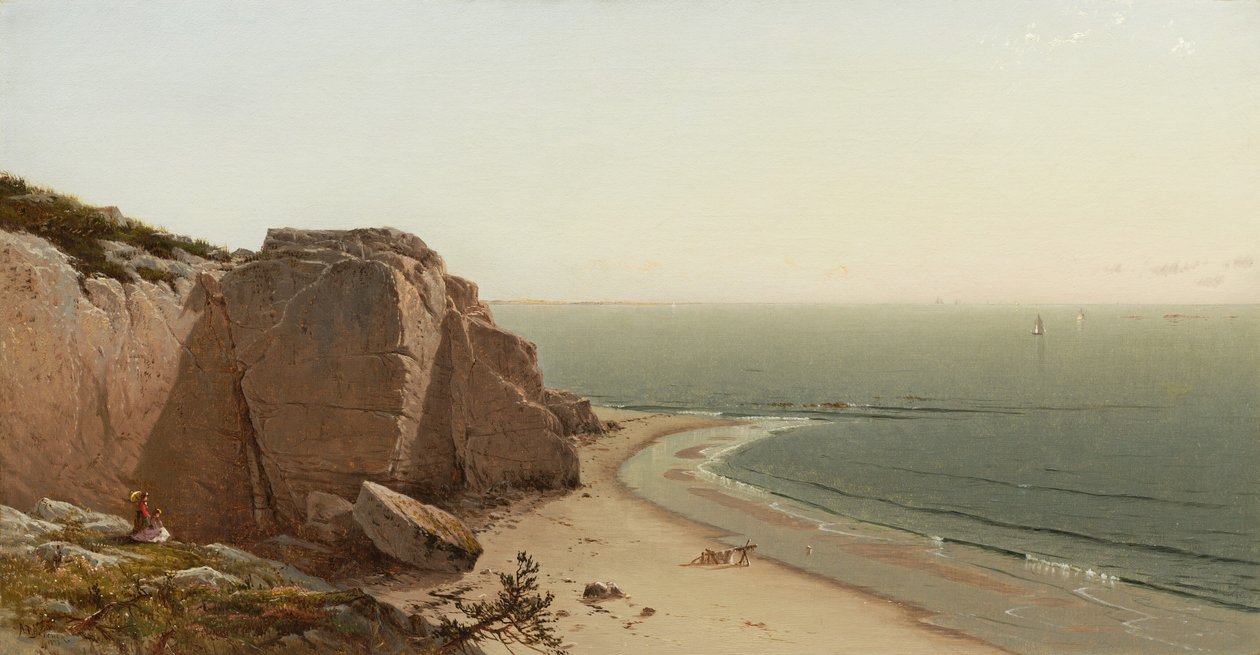 Manchester yakınlarında Sessiz Bir Gün, 1873. by Alfred Thompson Bricher