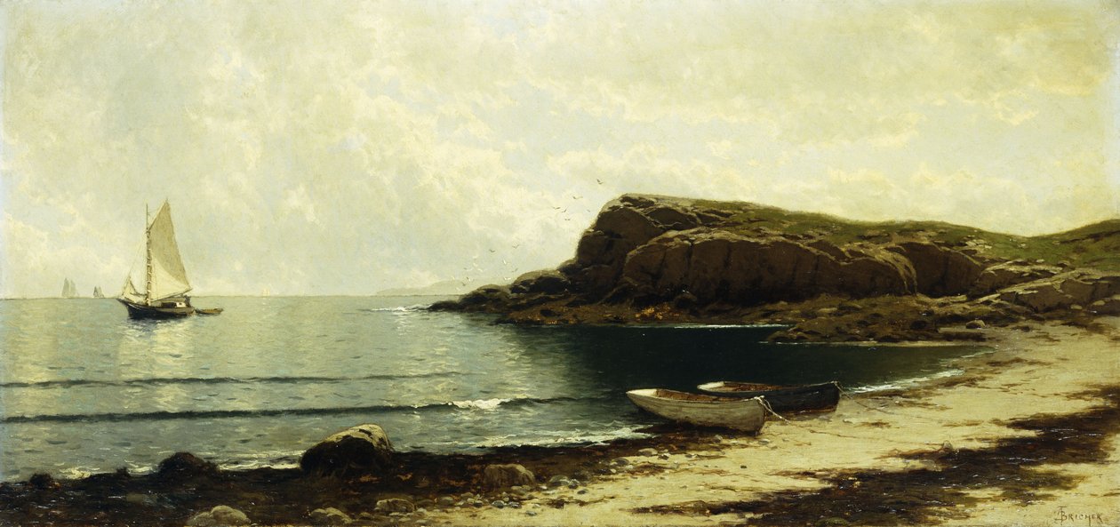 Kıyı boyunca, by Alfred Thompson Bricher