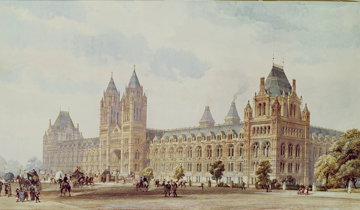 Doğal Tarih Müzesi by Alfred Waterhouse