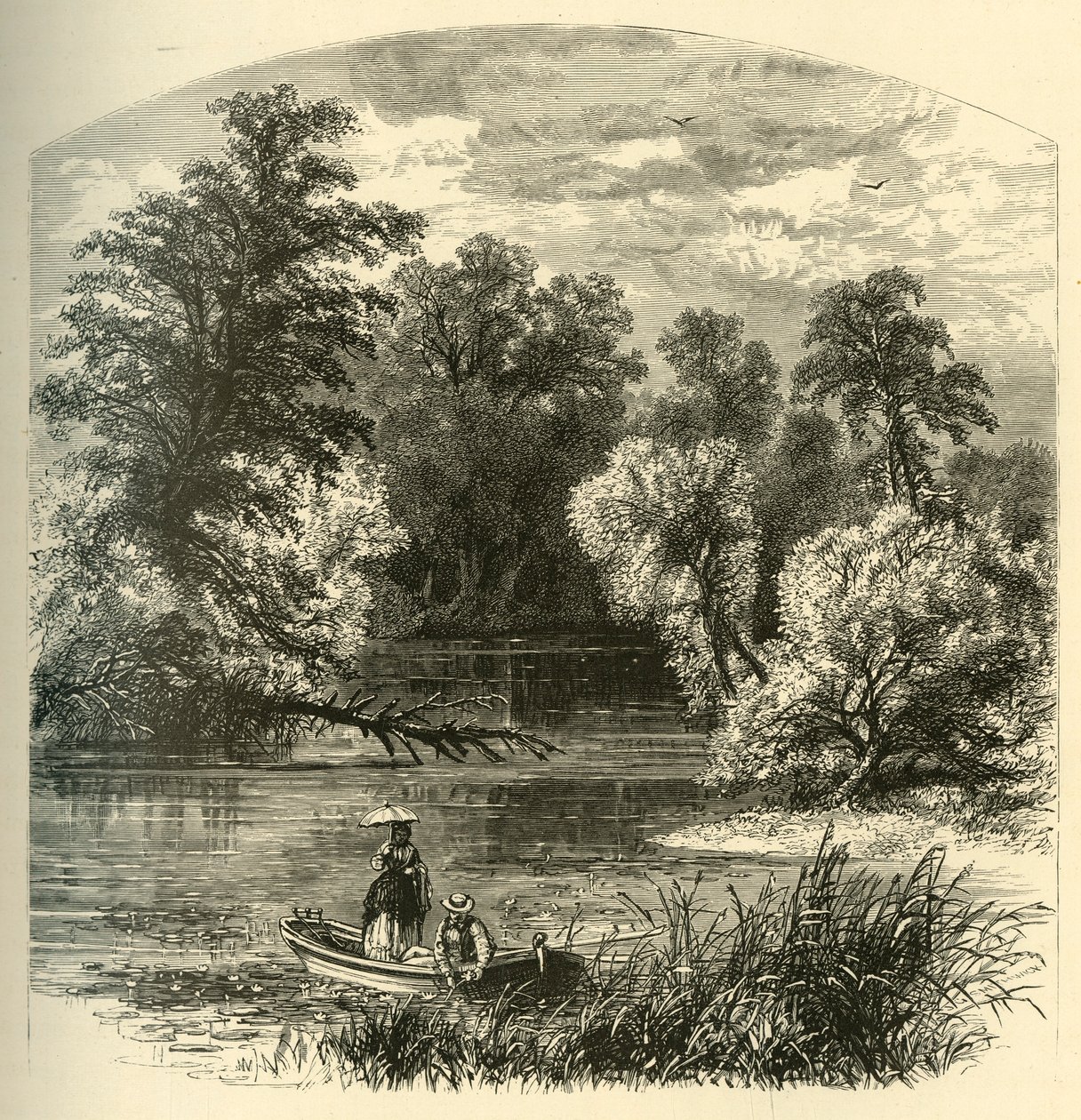 "Adacıklar Grubu", 1874. by Alfred Rudolph Waud