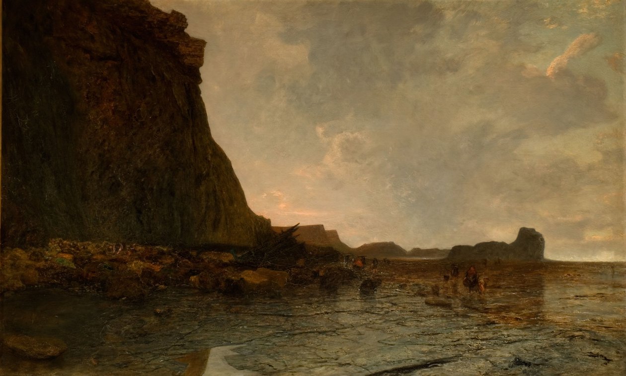 Whitby Scaur, Yorkshire, 1896. by Alfred William Hunt