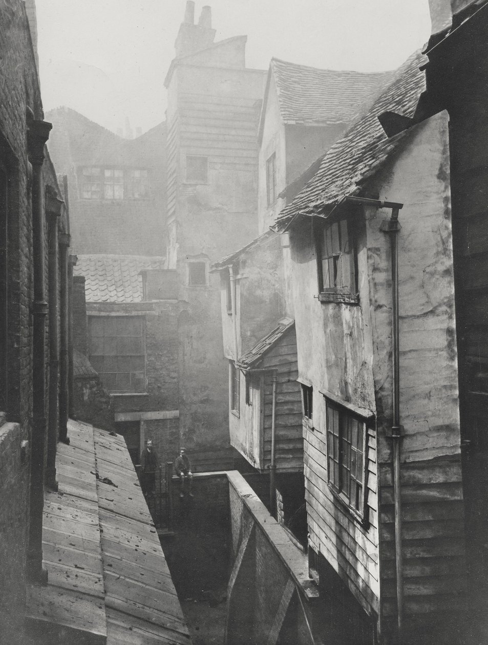 Kumaş Fuarı, Smithfield, 1877 by Alfred and John Bool