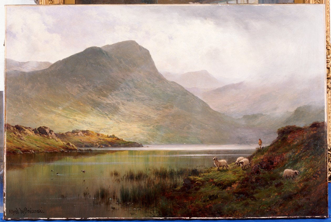 Göl Ness by Alfred de Breanski