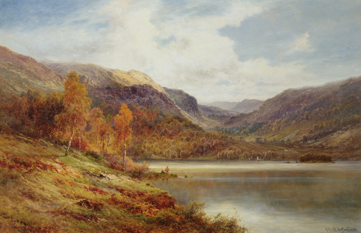 Yaylalarda Ekim by Alfred de Breanski