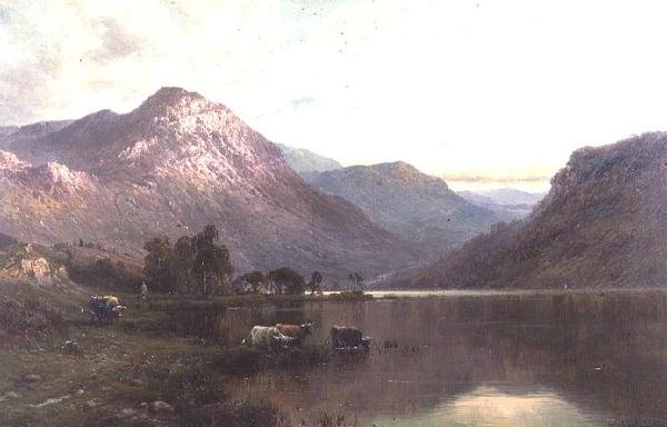 Loch Lomond Başkanı by Alfred de Breanski