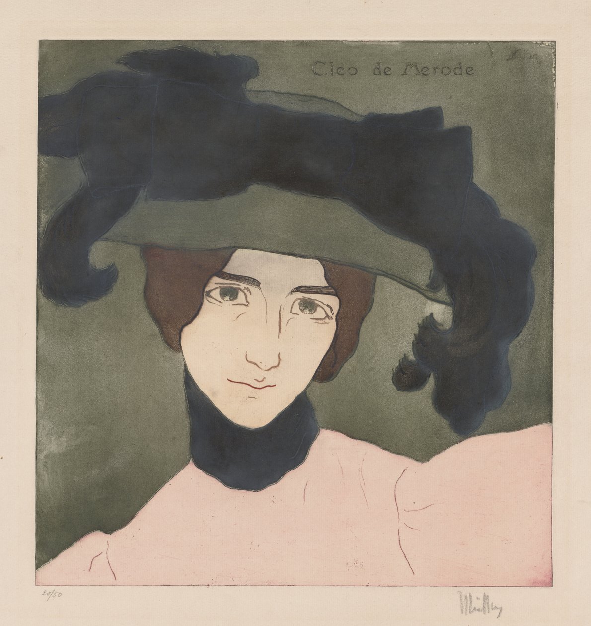Cleo de Merode by Alfredo Müller