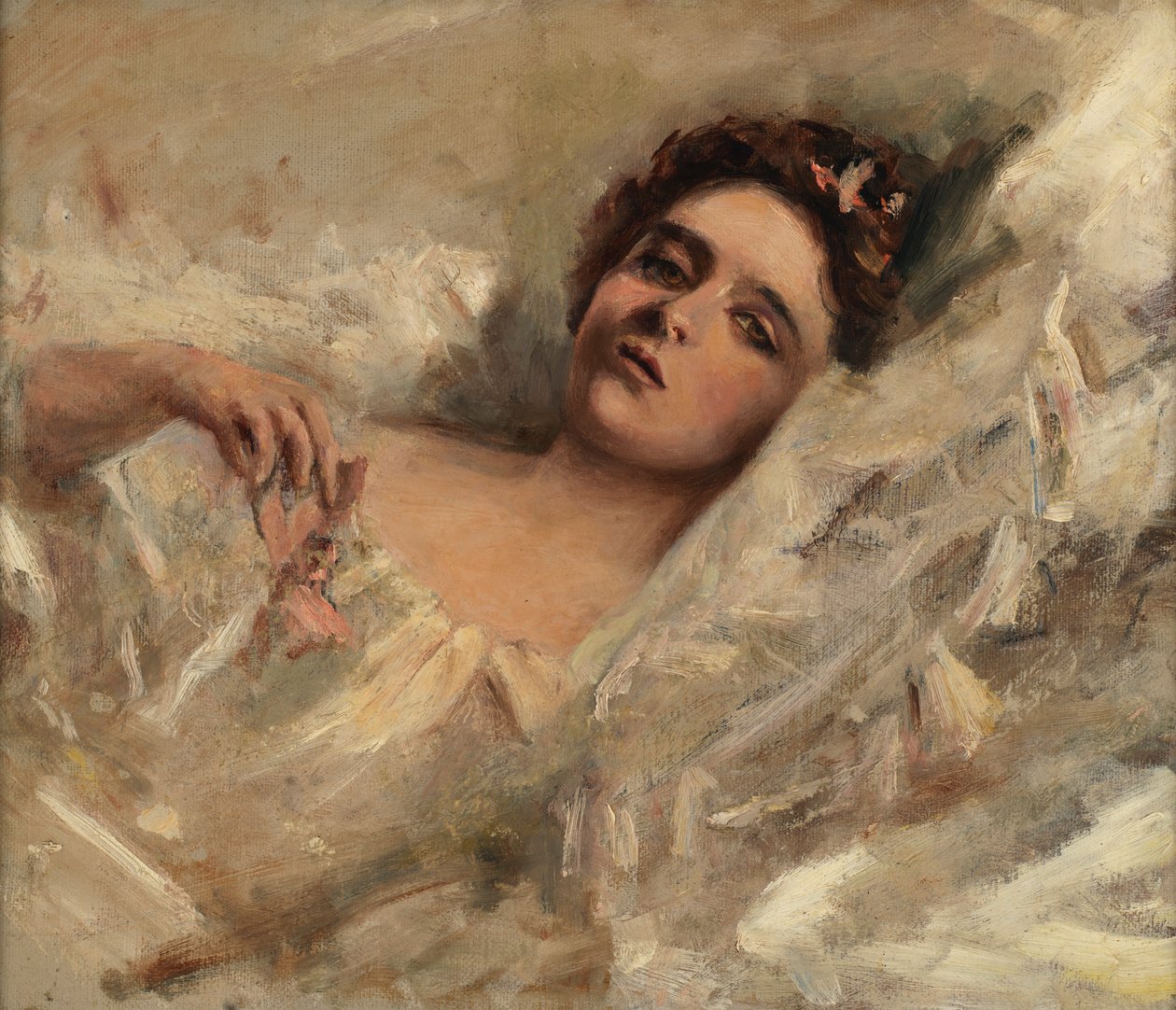 Laura Alice, 1893. by Alice Pike Barney