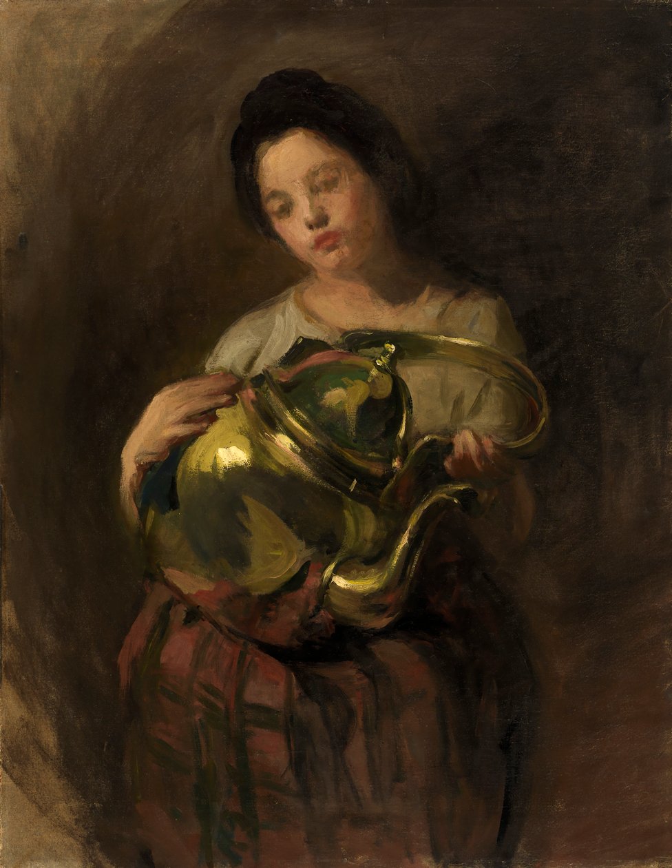 Pirinç Su Isıtıcısı, ca. 1890. by Alice Pike Barney