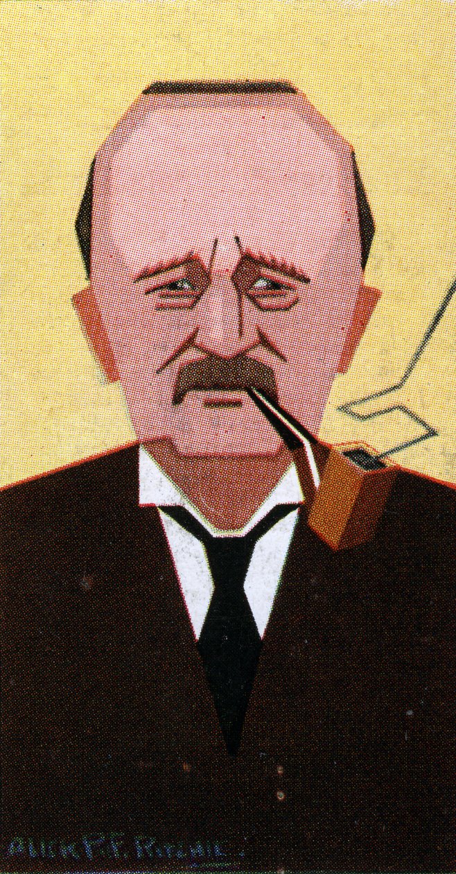J.M. Barrie, 1926 9 renkli taş) by Alick P. F. Ritchie