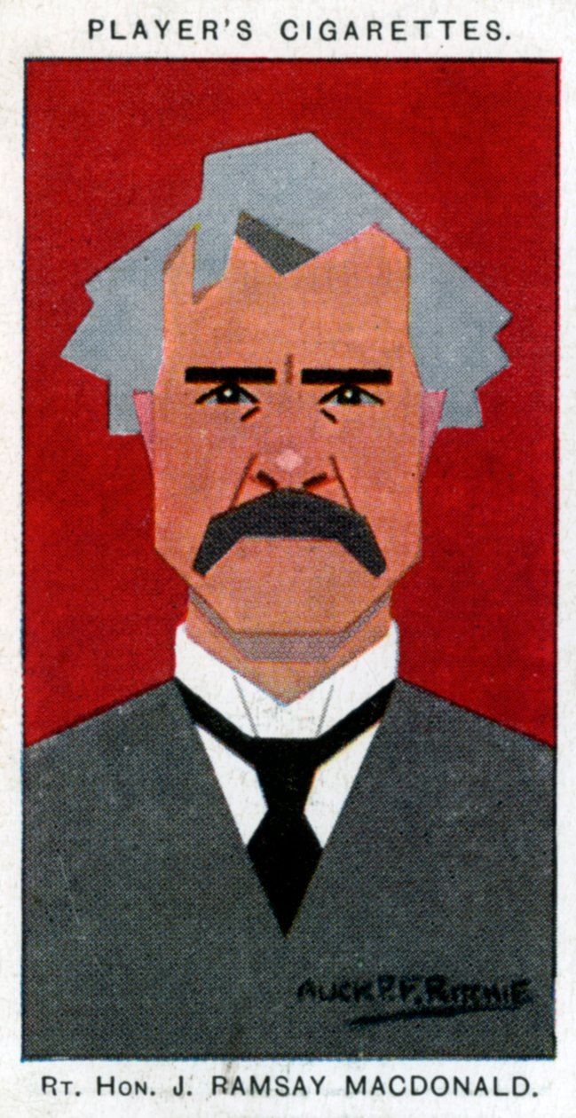 Ramsay MacDonald, İngiltere Başbakanı, 1926. by Alick P. F. Ritchie