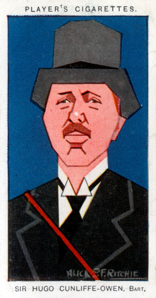 Sir Hugo Cunliffe-Owen, İngiliz işadamı, 1926. by Alick P. F. Ritchie