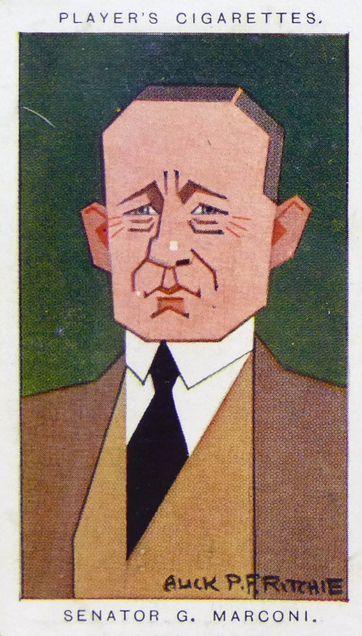 Guglielmo Marconi by Alick Penrose Forbes Ritchie