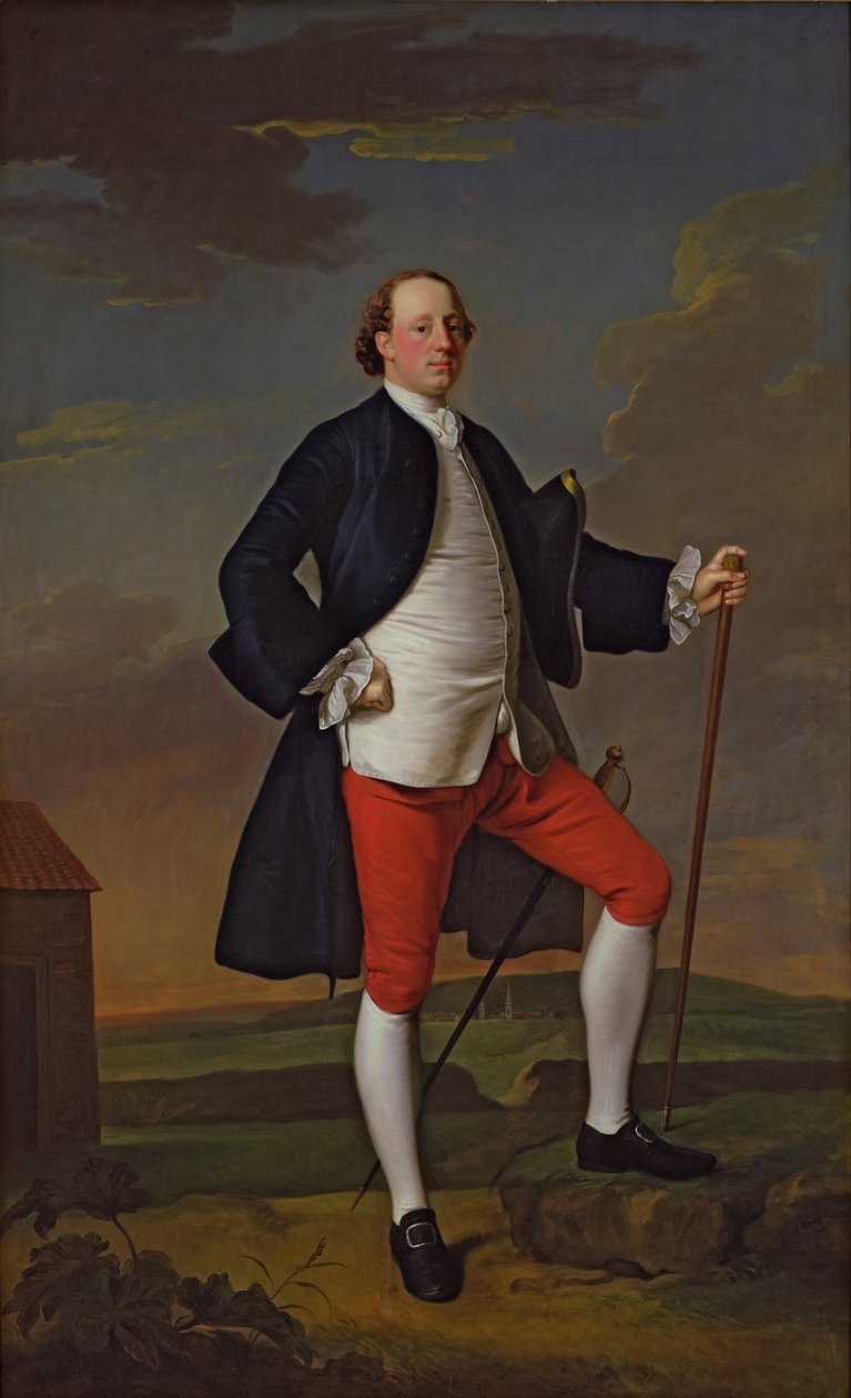 John Görgü, Granby Marki, 1745 by Allan Ramsay