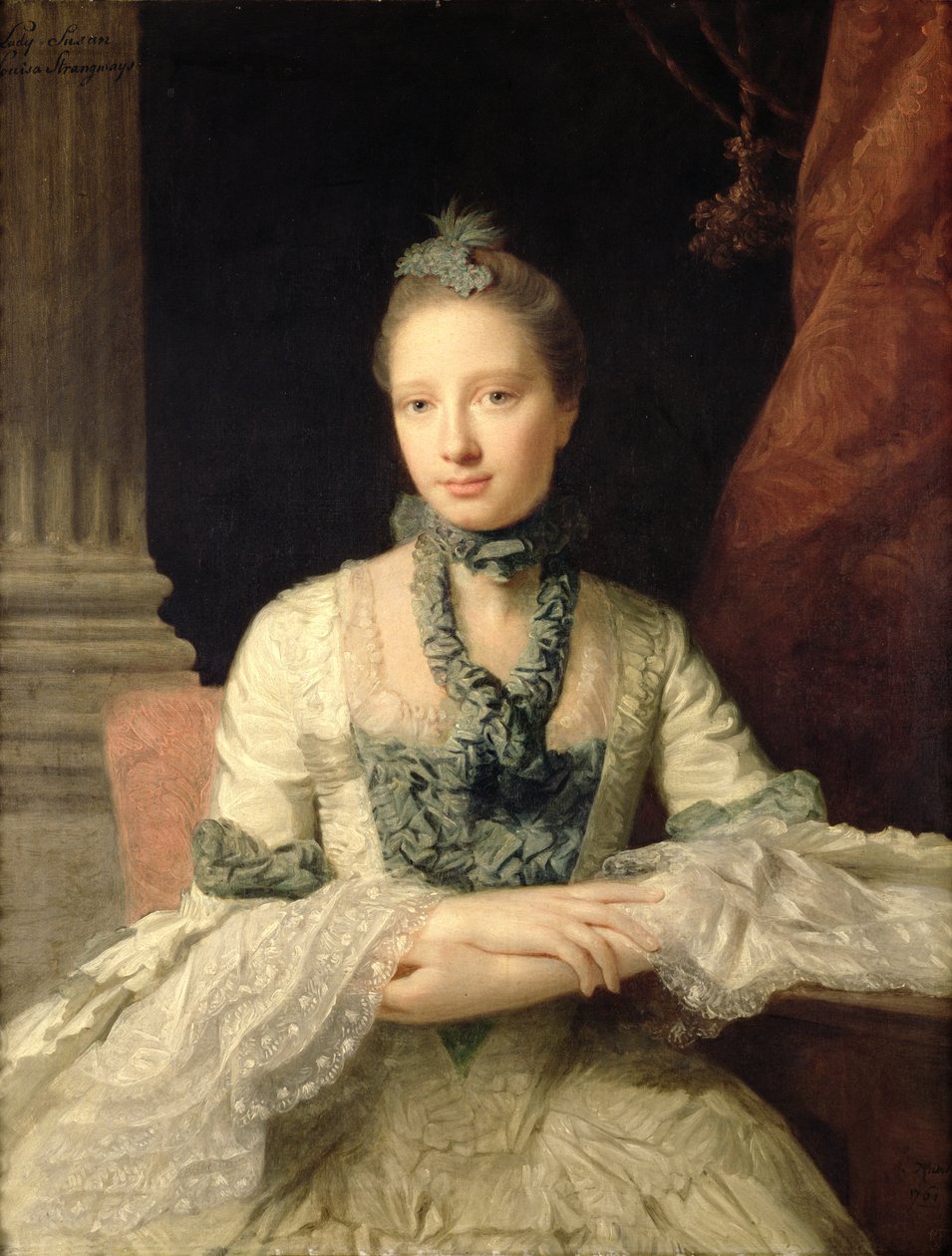 Leydi Susan Fox-Strangways, 1761 by Allan Ramsay