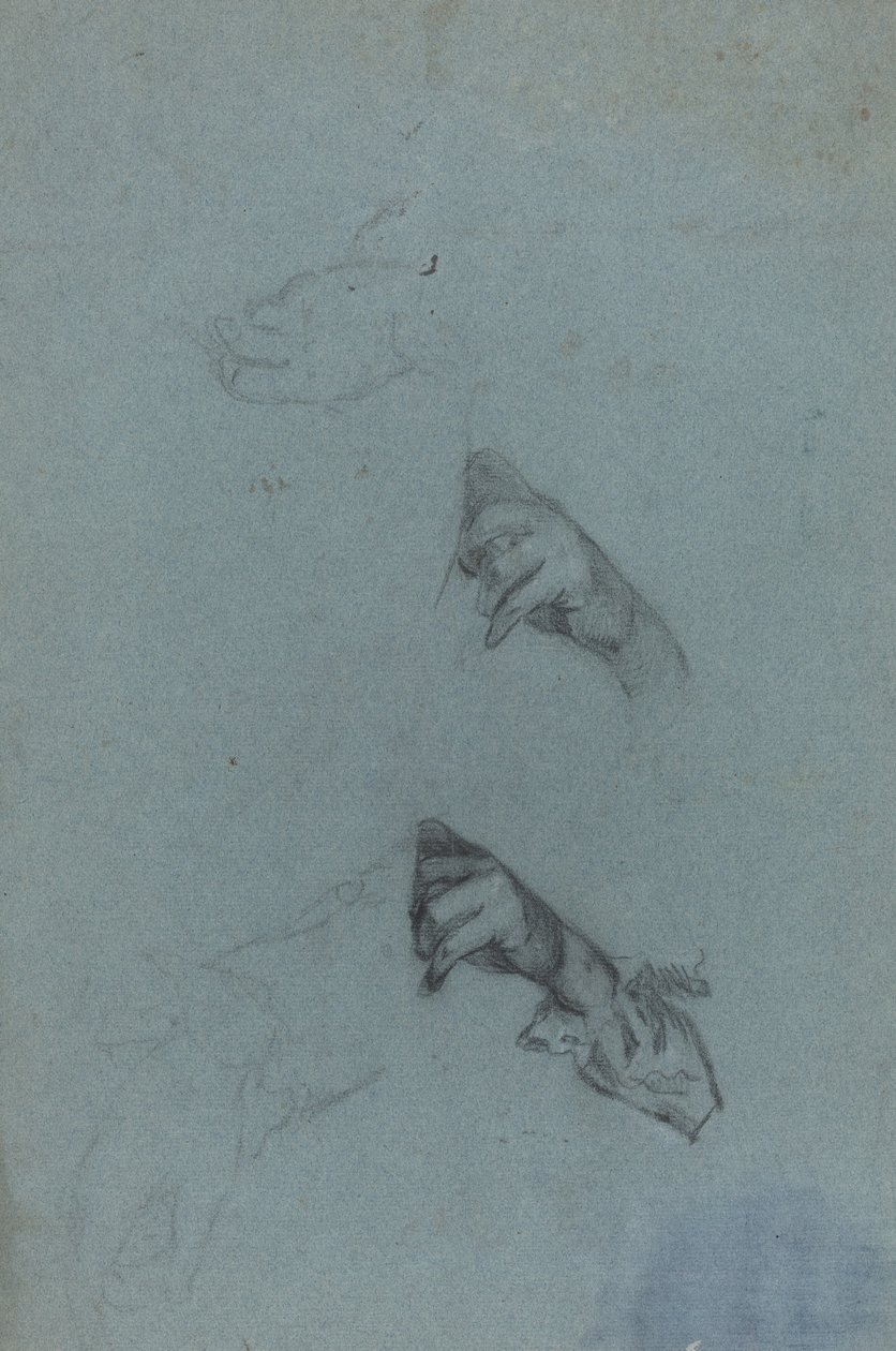 El Çalışmaları [verso] by Allan Ramsay