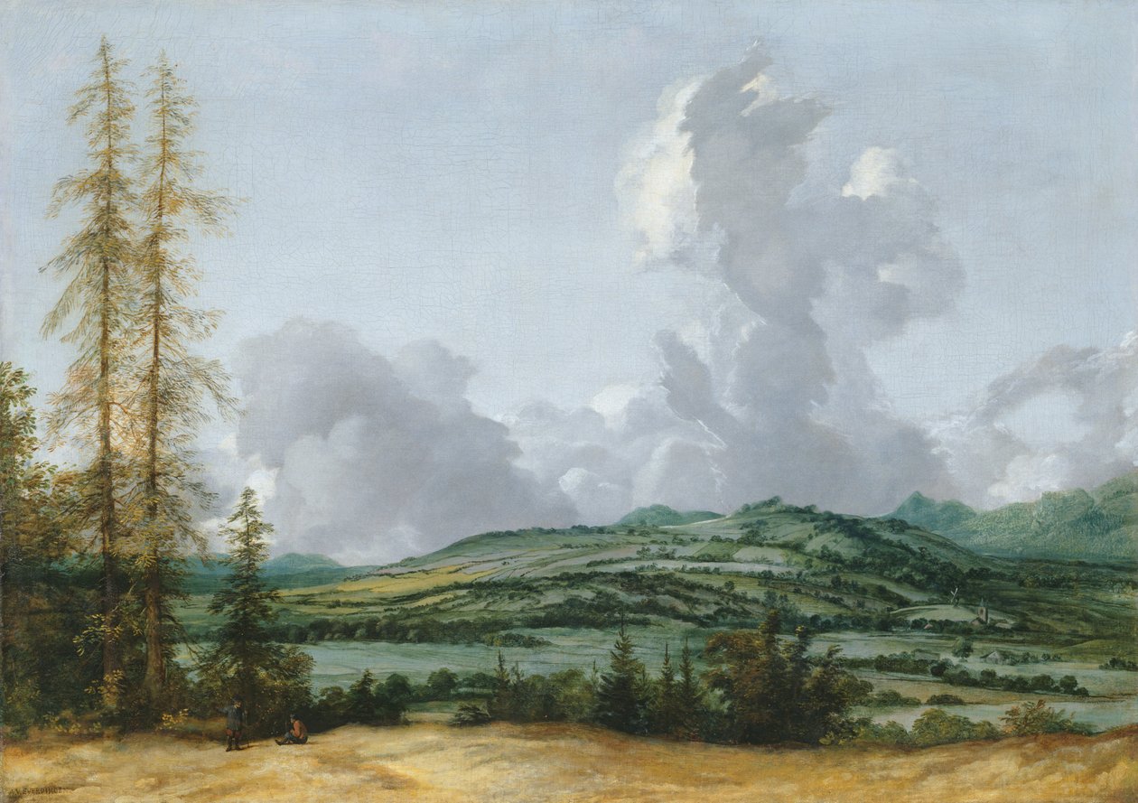 tepelik manzara by Allart van Everdingen