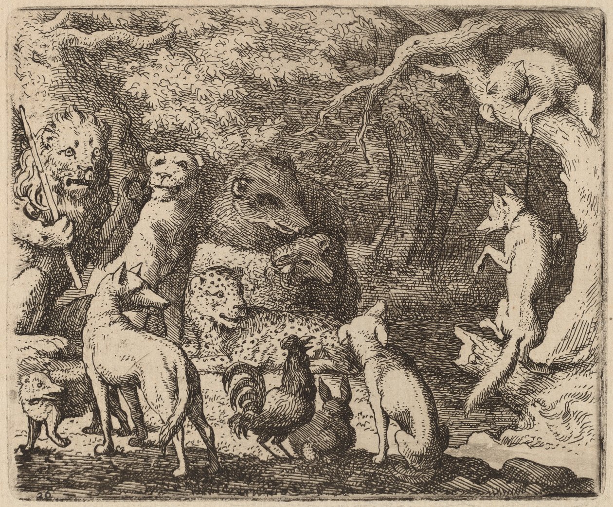 Reynard Konuşmak İçin İzin İstiyor by Allart van Everdingen