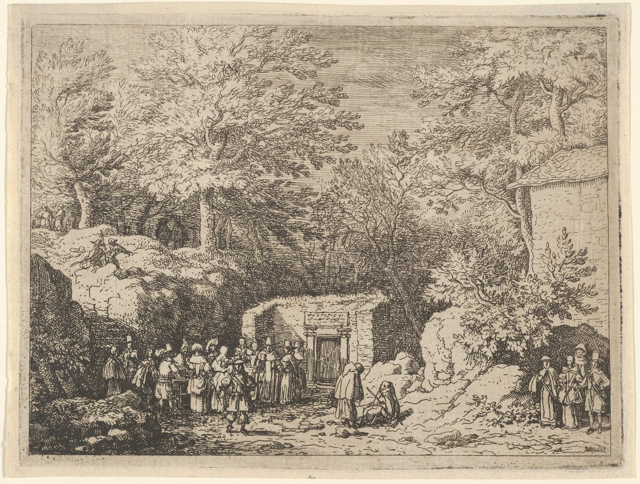 Dördüncü Bahar, 17. yüzyıl. by Allart van Everdingen