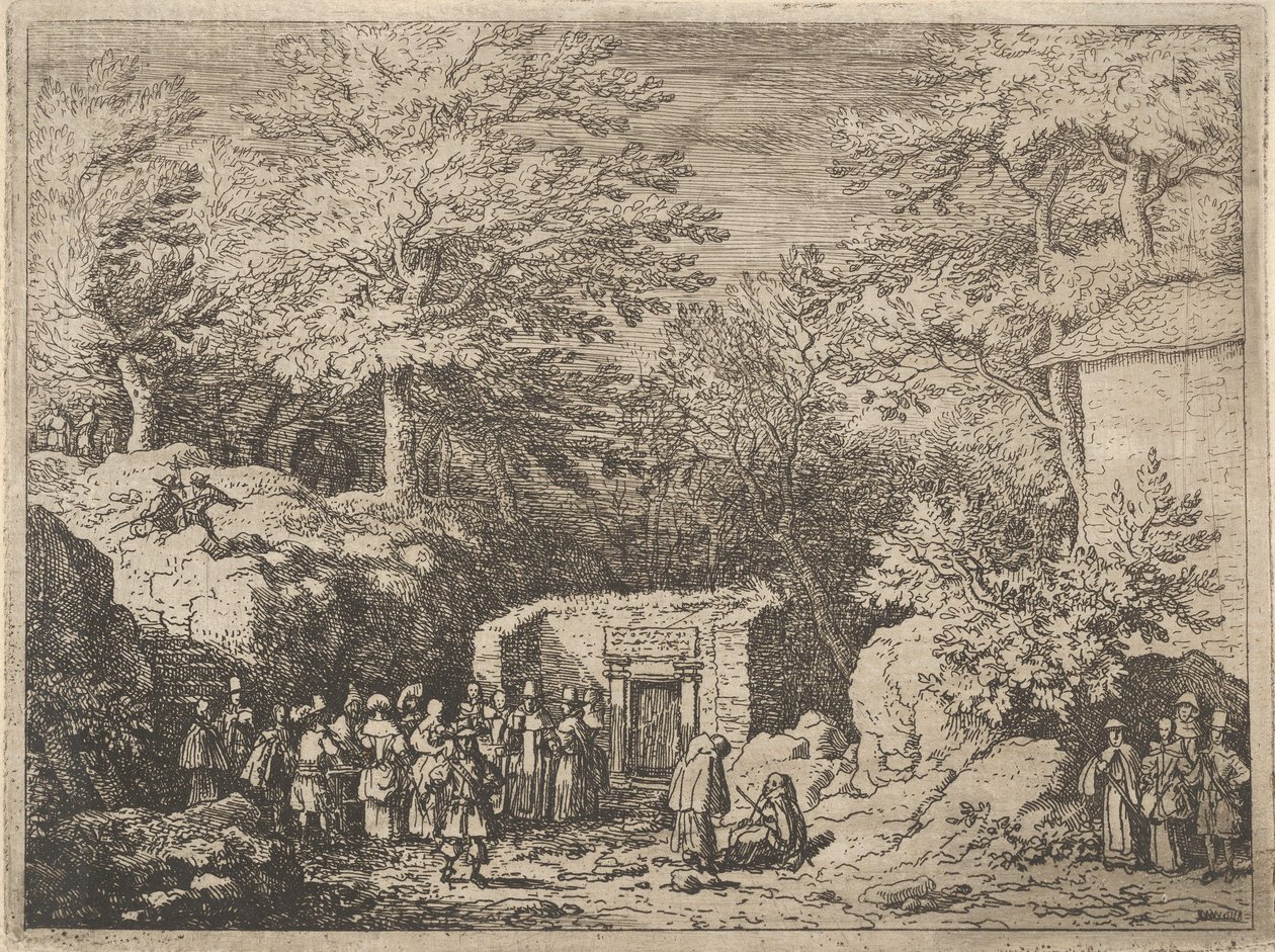Dördüncü Bahar, 17. yüzyıl. by Allart van Everdingen