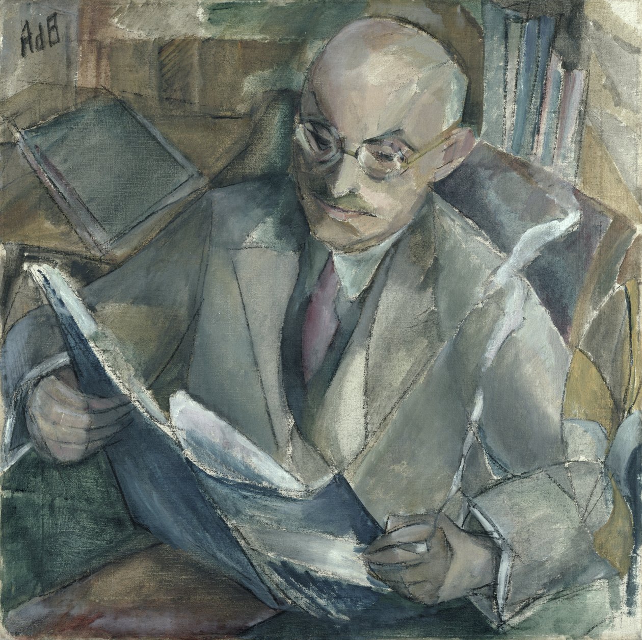 Dr Georg Wendemuth'un Portresi (1860-1929) by Alma Del Banco