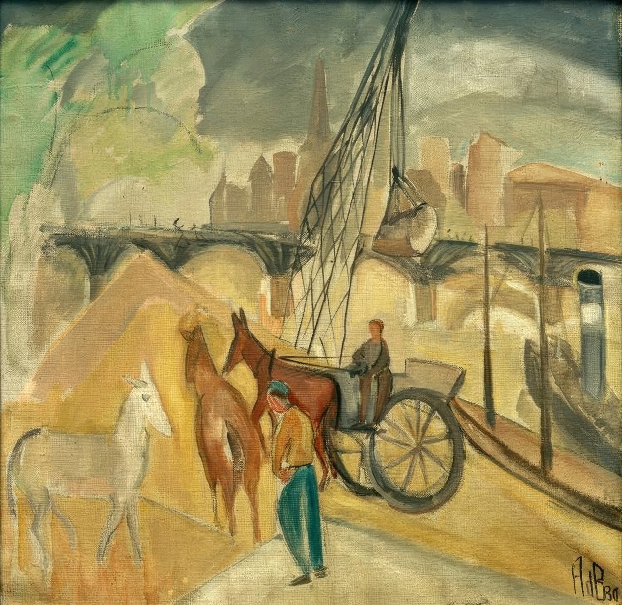 Köprü ile manzara by Alma Del Banco