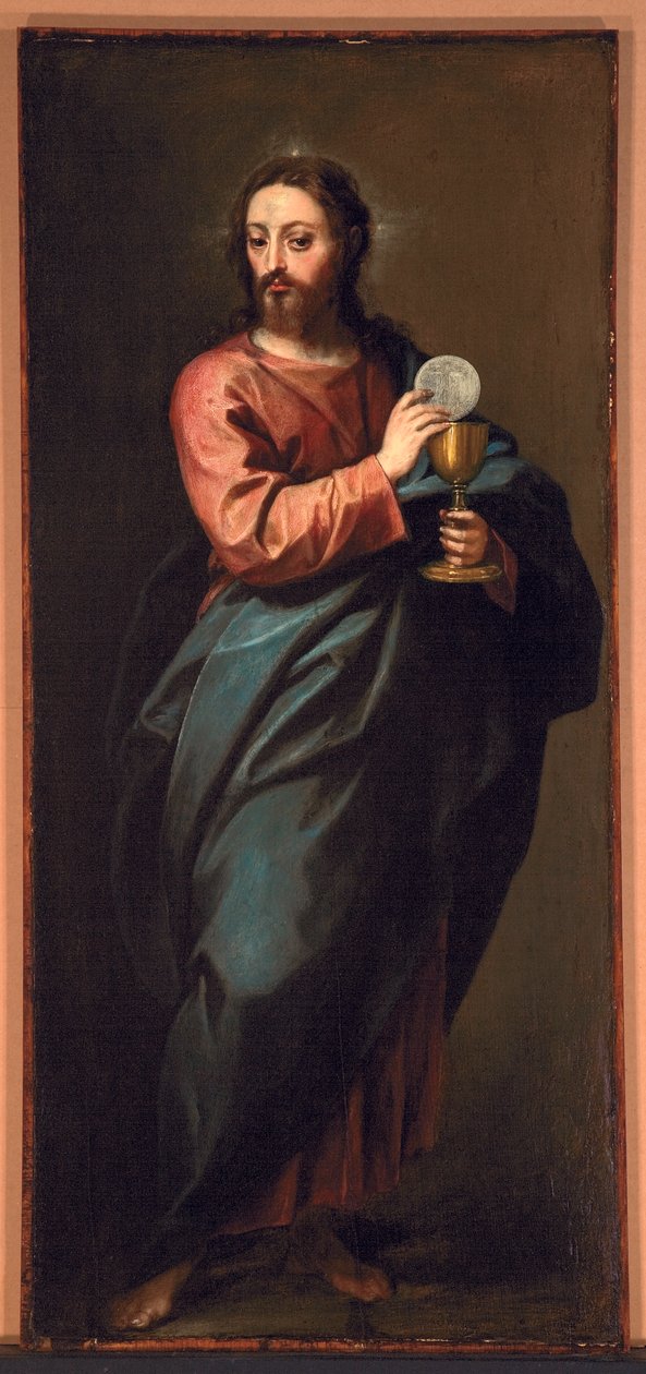 Mesih Ev Sahibini Kutsadı, c.1635 by Alonso Cano