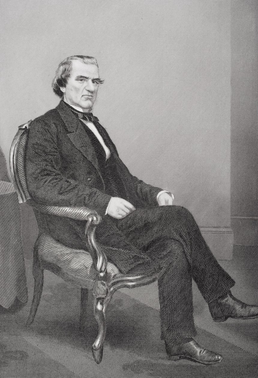 Andrew Johnson (1808-75) by Alonzo Chappel