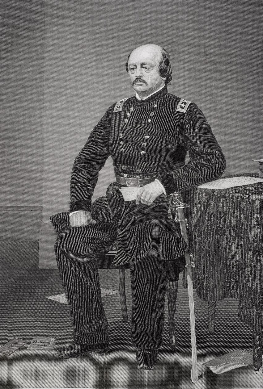 Benjamin Franklin Butler (1818-93) by Alonzo Chappel