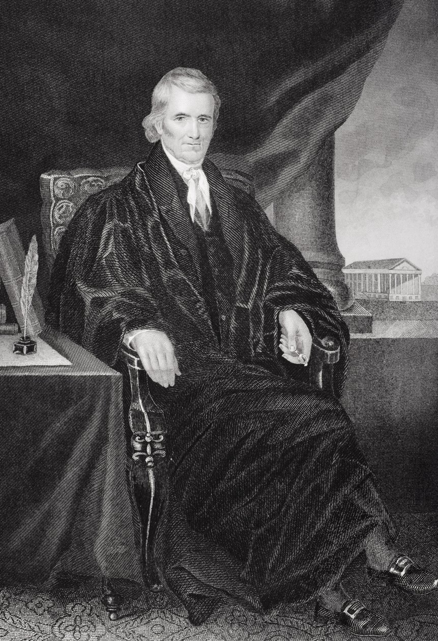 John Marshall (1755-1835) by Alonzo Chappel