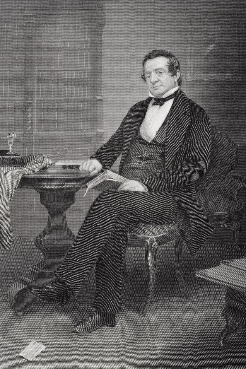 Washington Irving (1783-1859) by Alonzo Chappel