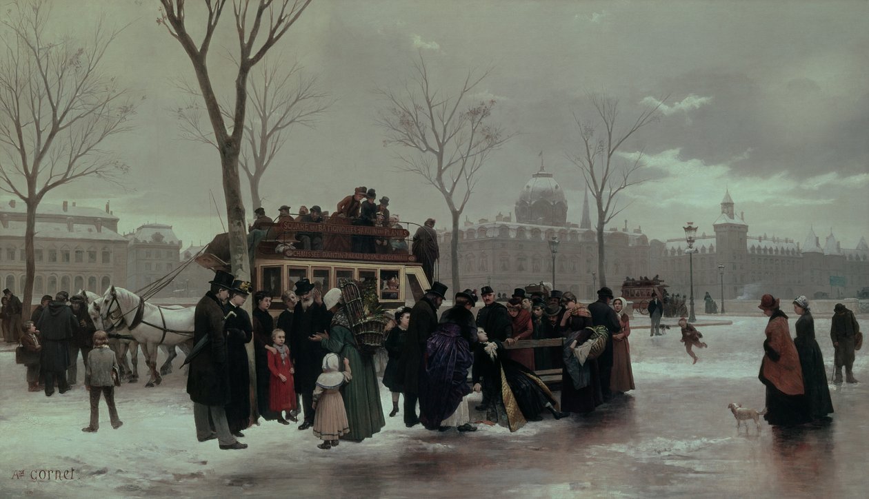 Paris Otobüs Kazası by Alphonse Cornet