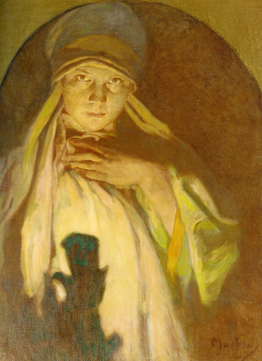 Büyücü by Alphonse Mucha